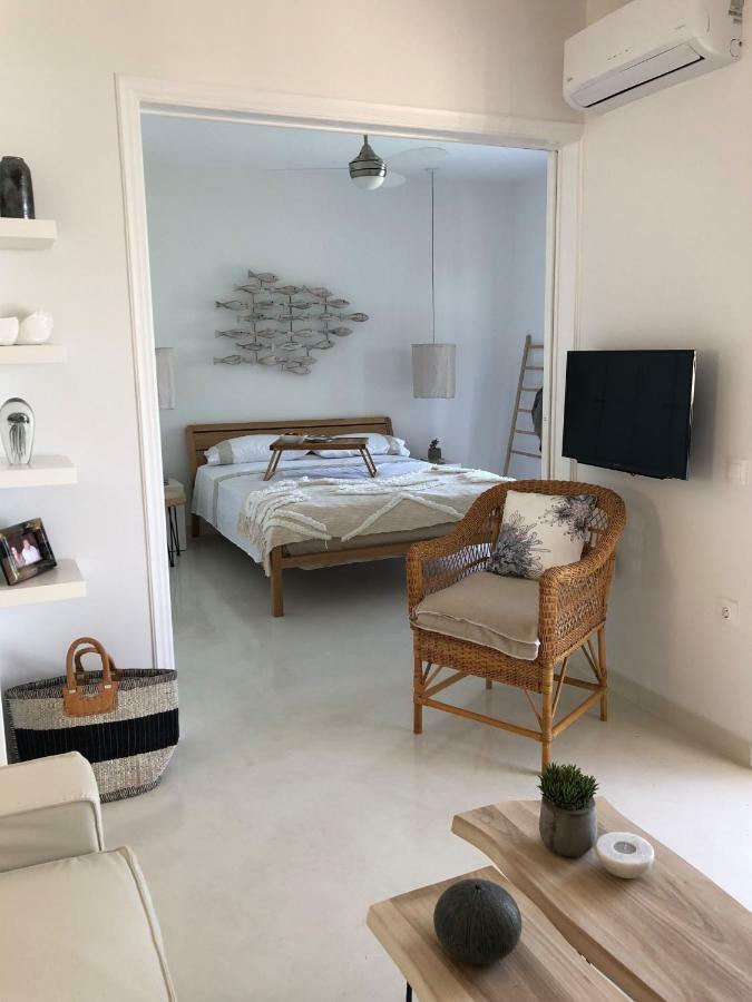 Aqua Seafront Glyfada Corfu Beach House With Garden Exterior foto